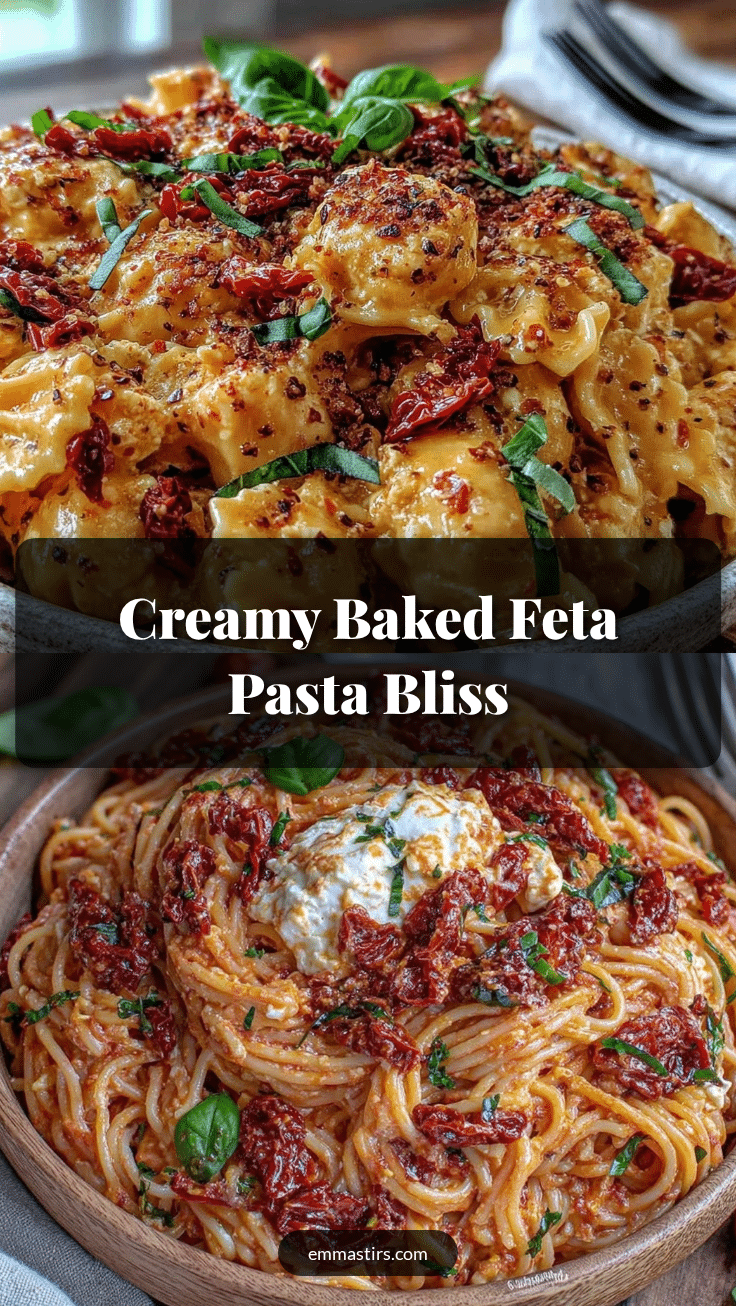 baked feta pasta recipe