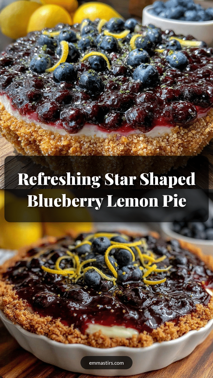 blueberry lemon icebox pie recipe