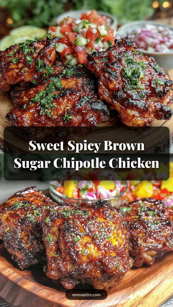 brown sugar chipotle grilled chicken thighs recipe