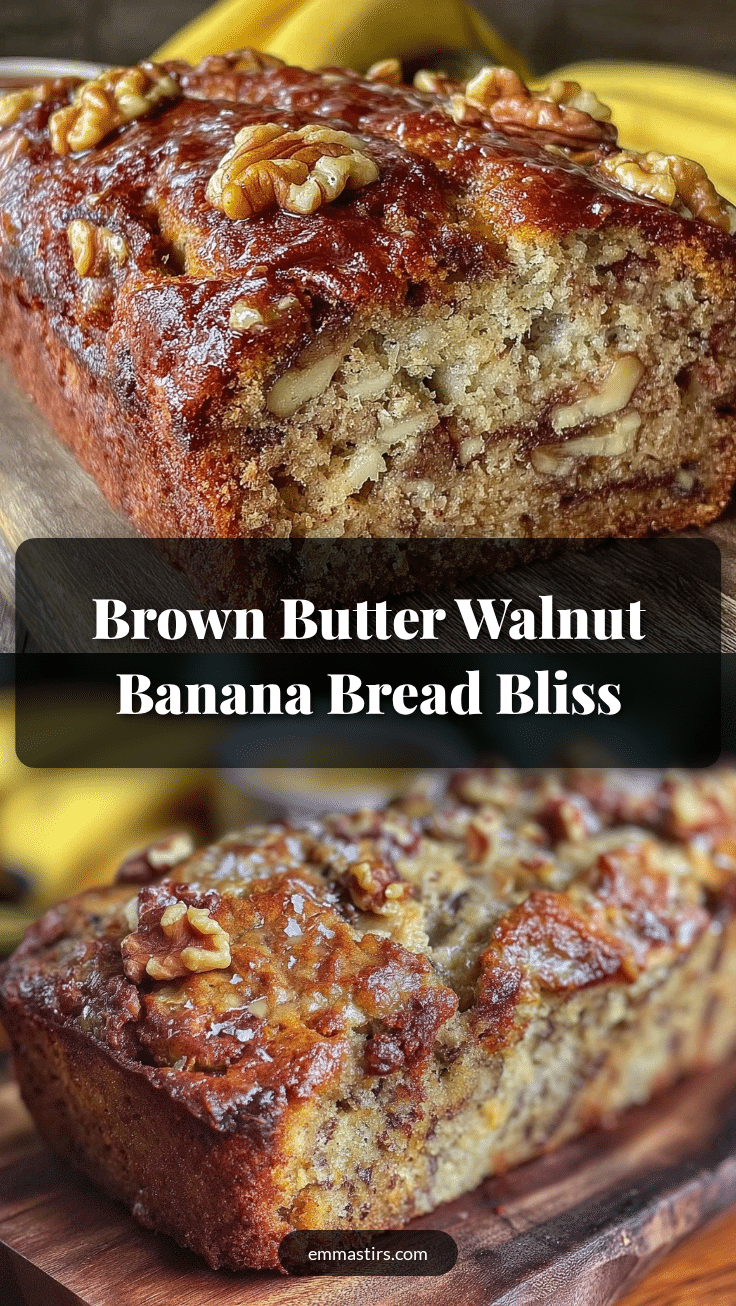 cozy one-bowl banana bread recipe