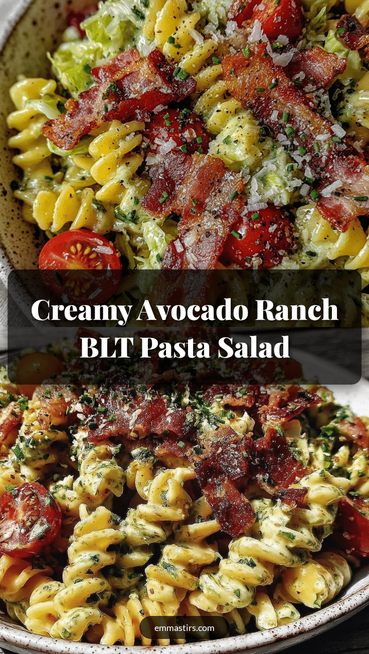 creamy blt pasta salad recipe