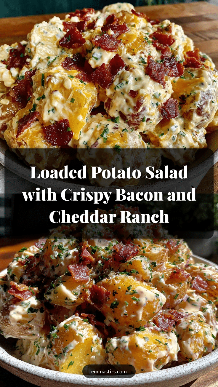 creamy loaded potato salad recipe