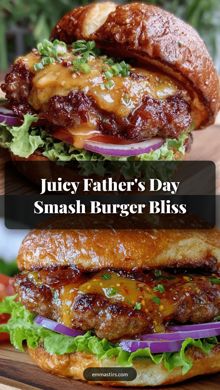 fathers day smash burger recipe