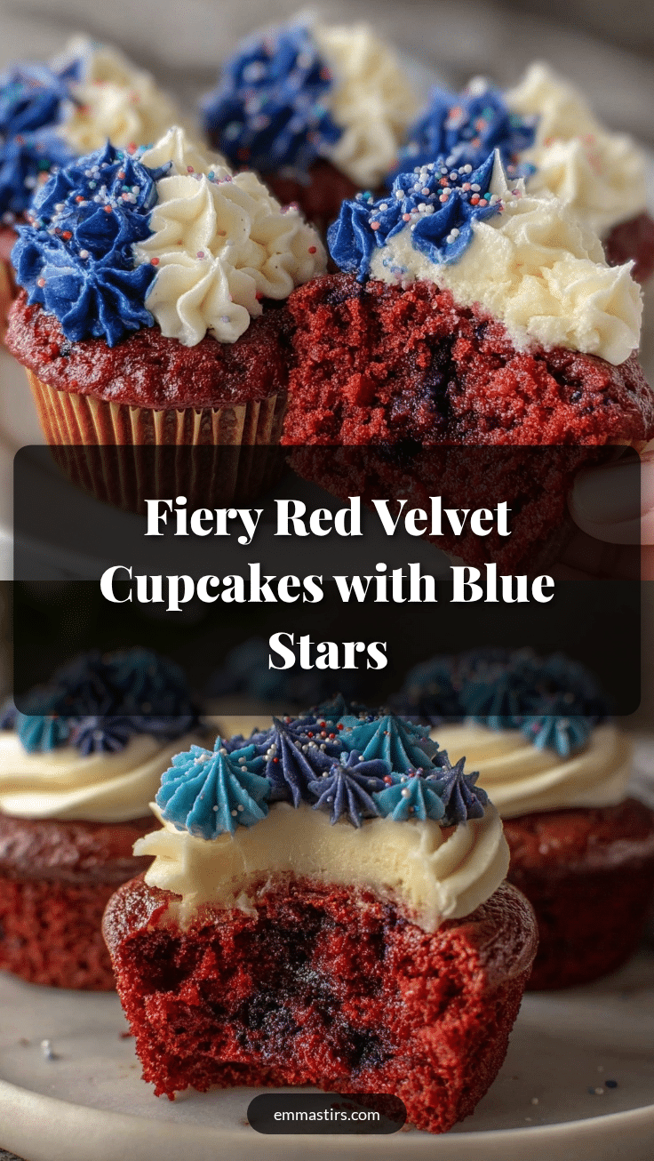 firecracker red velvet cupcakes recipe
