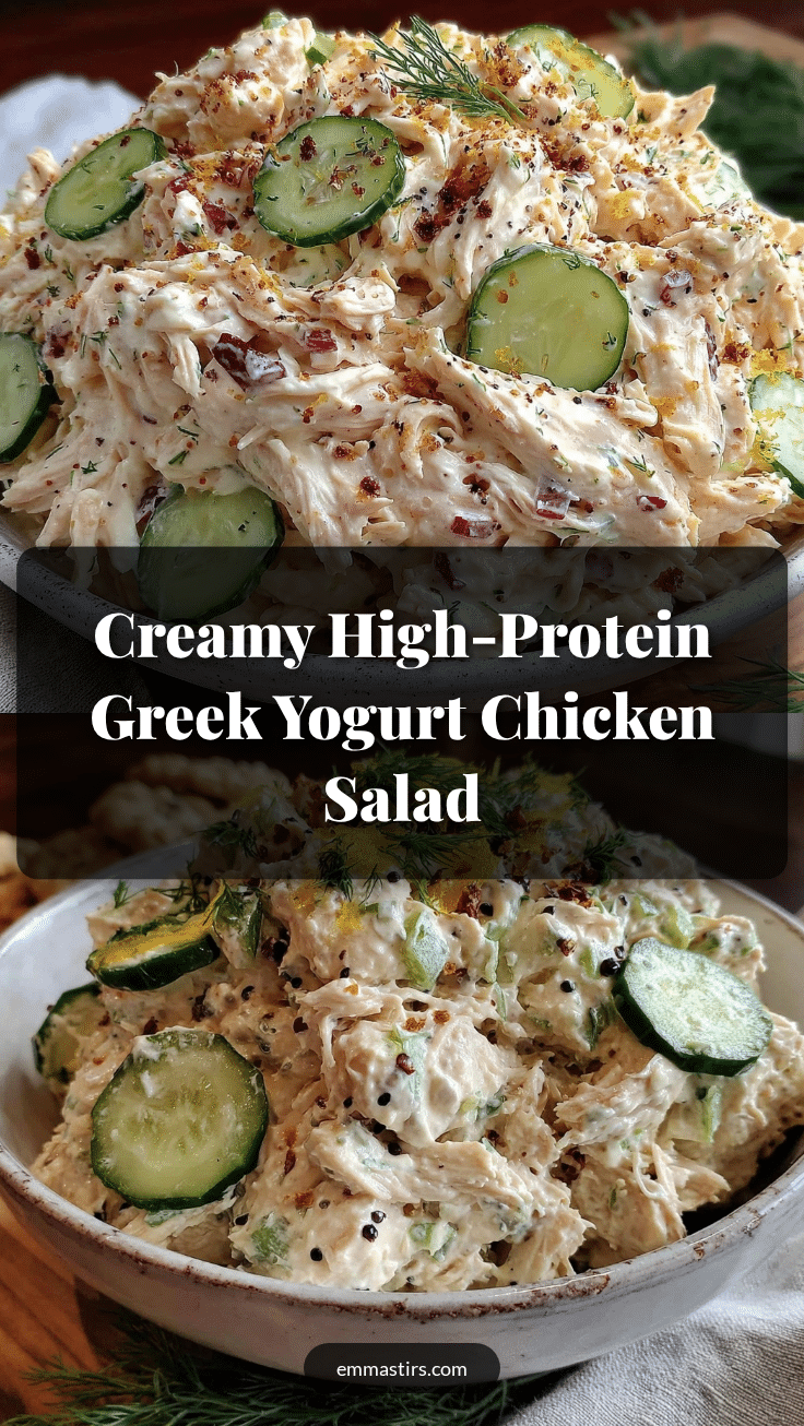 high-protein greek yogurt chicken salad recipe