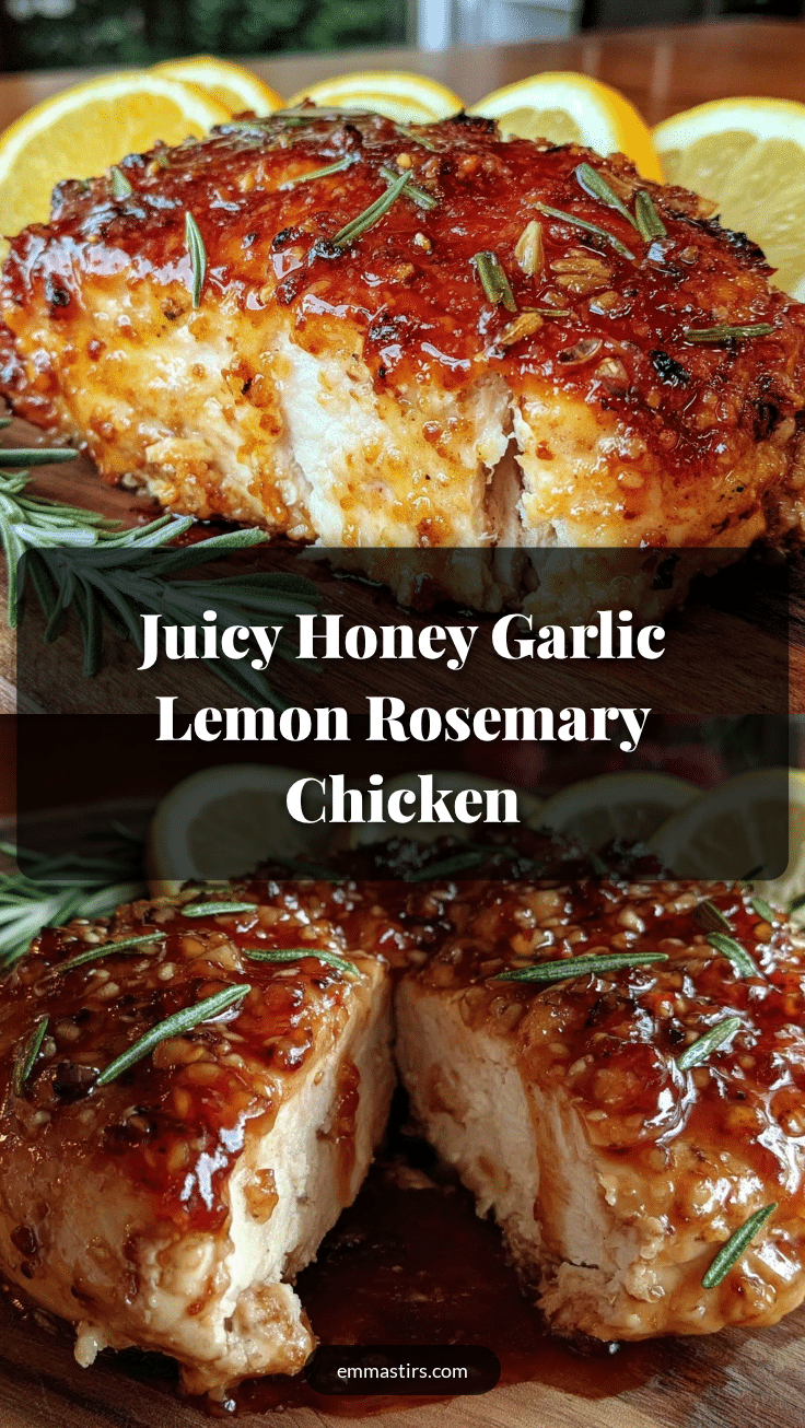 honey garlic baked chicken breast recipe
