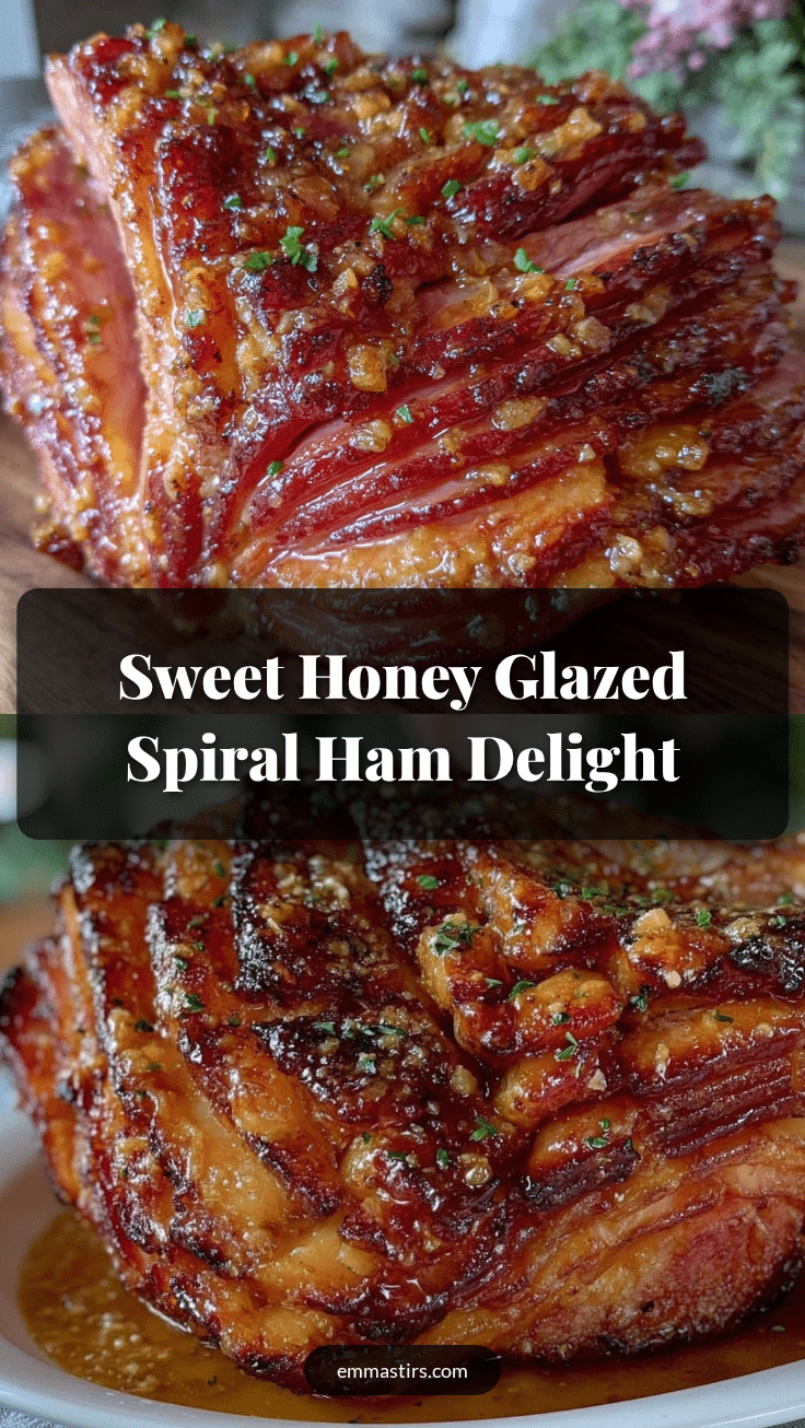 honey glazed spiral ham recipe