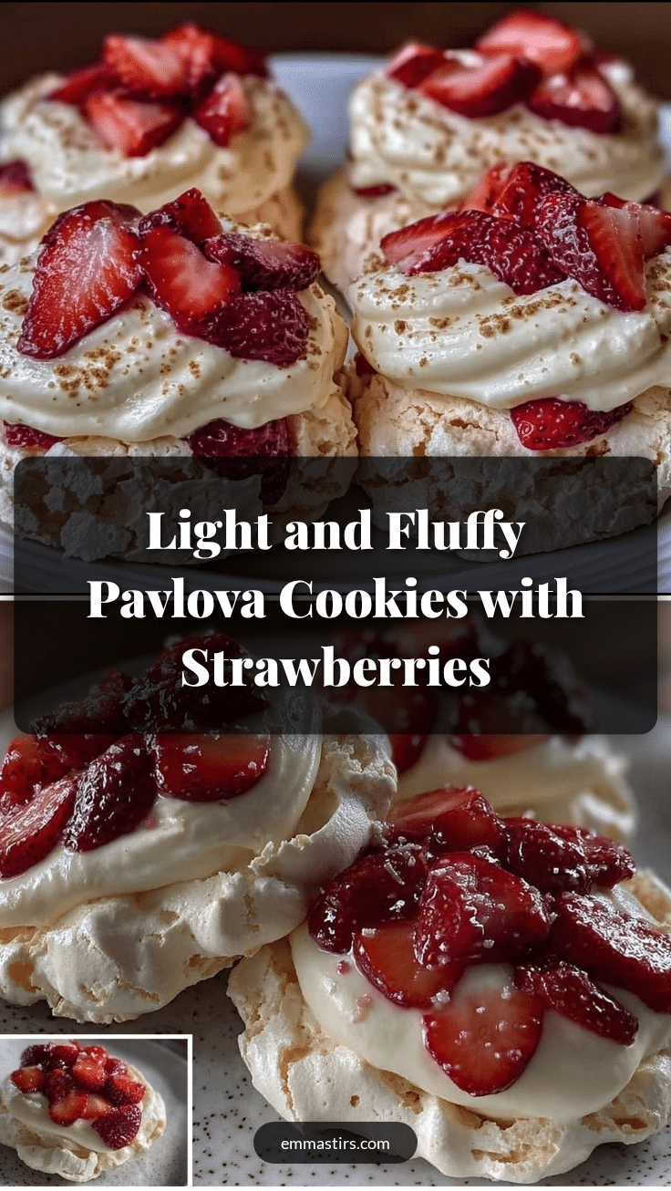 Light Pavlova Cookies recipe