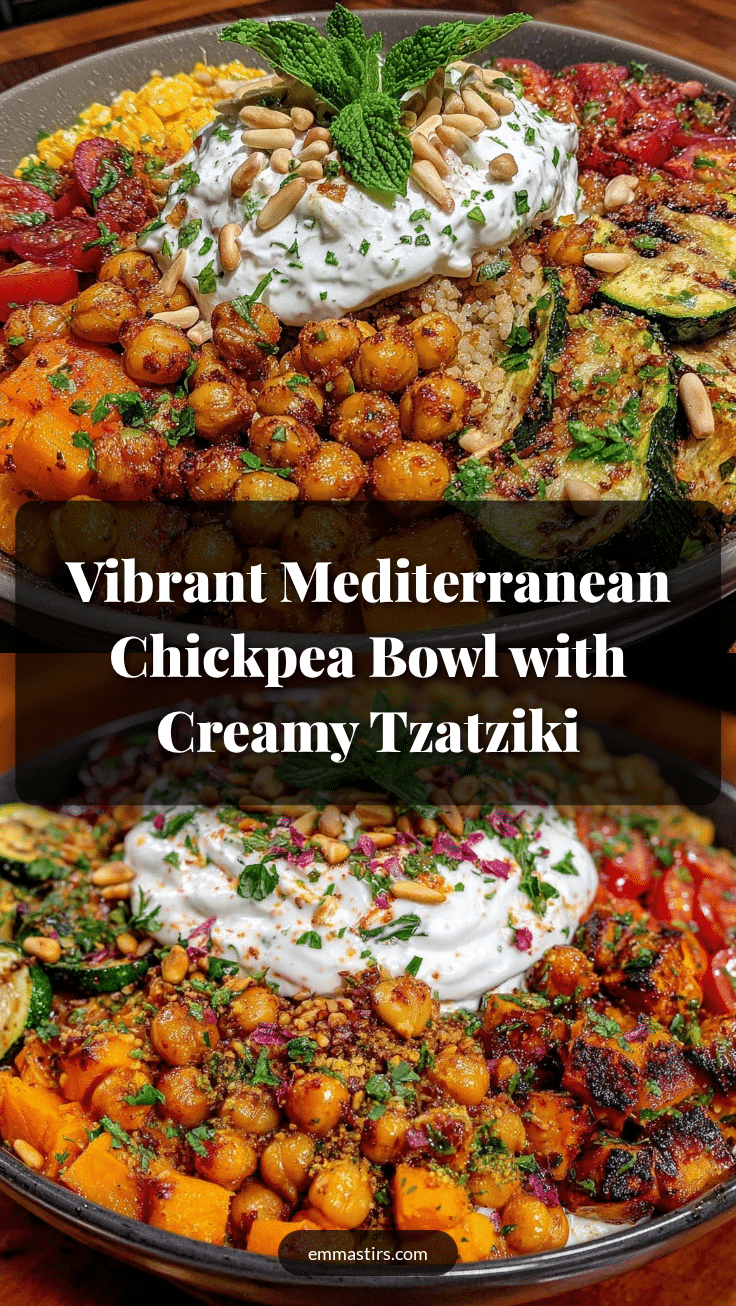 Mediterranean Chickpea Bowl recipe
