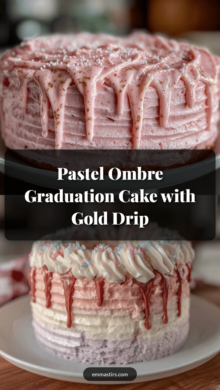 pastel graduation cake recipe