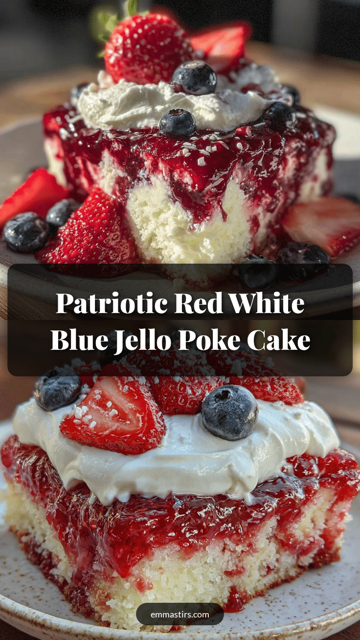 patriotic jello poke cake recipe