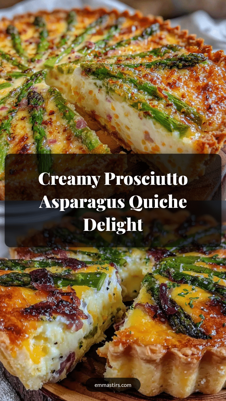 prosciutto asparagus quiche recipe