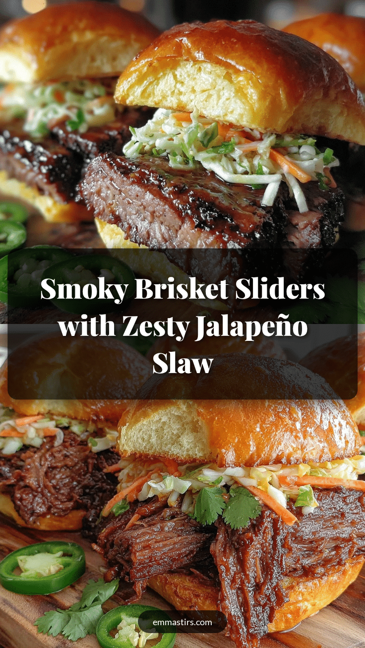 smoked brisket sliders recipe