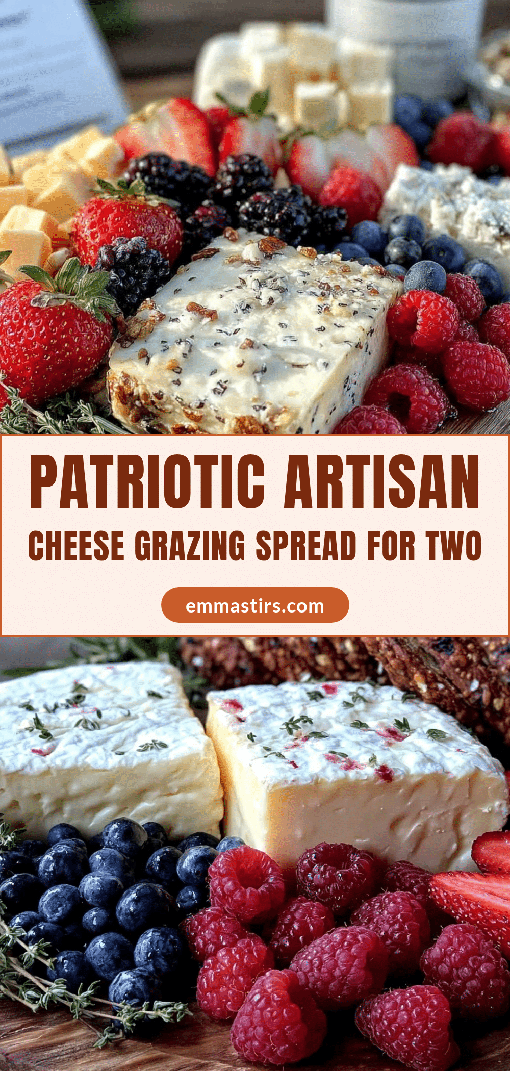 4th of July grazing spread for two recipe