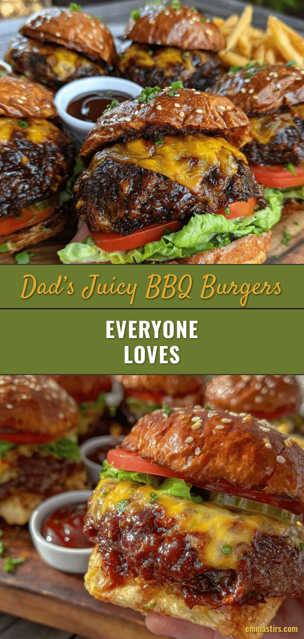 classic dads bbq burgers recipe