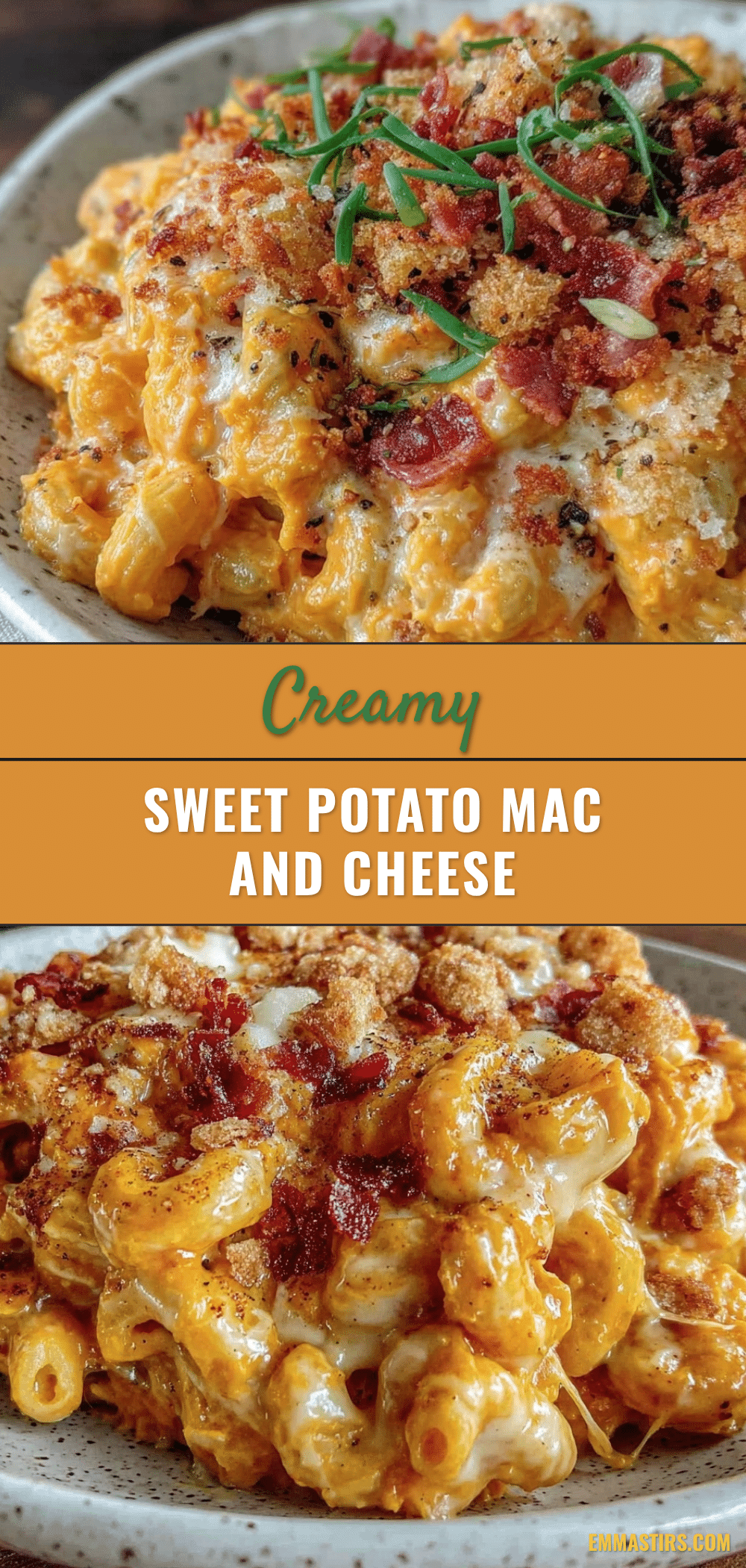 creamy sweet potato mac and cheese recipe
