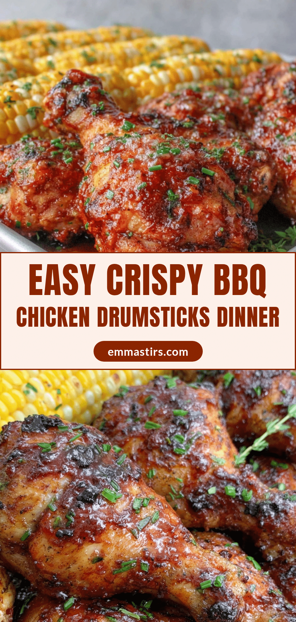 crispy BBQ chicken drumsticks recipe