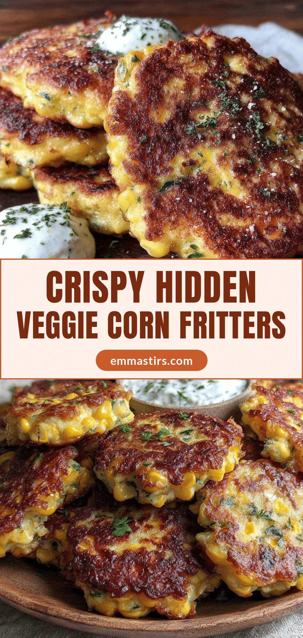 crispy corn fritters recipe