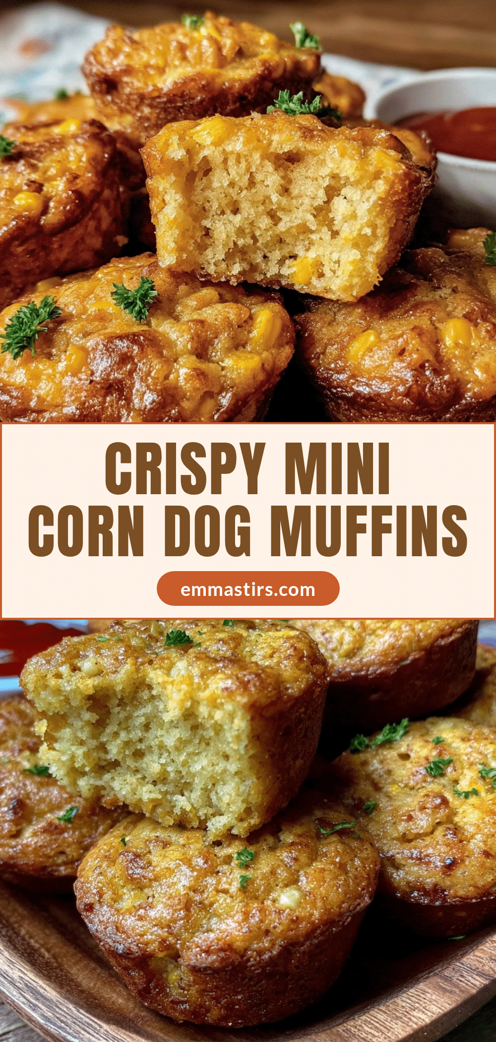 crispy mini corn dog muffins recipe