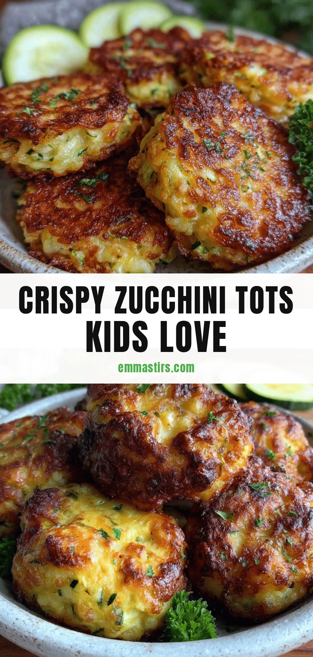 crispy zucchini tots recipe