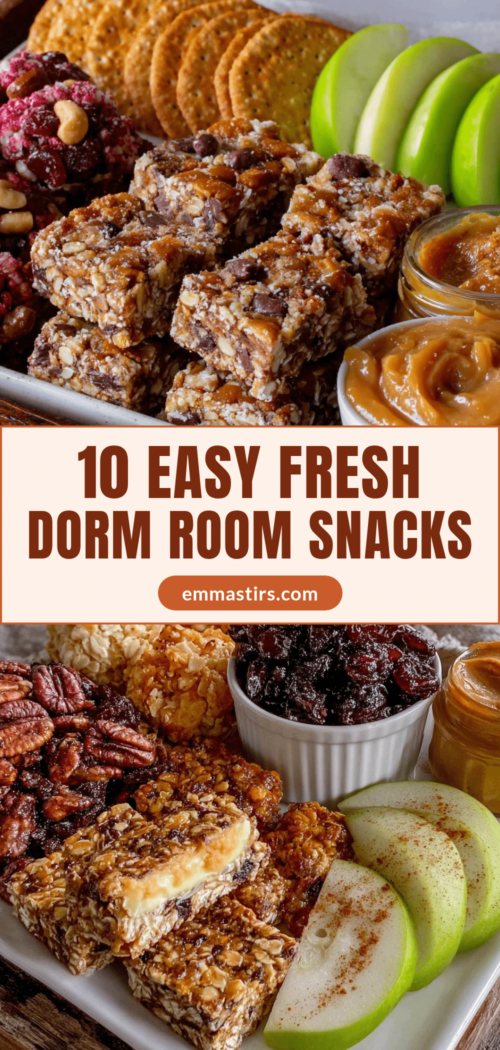easy fresh dorm room snacks recipe