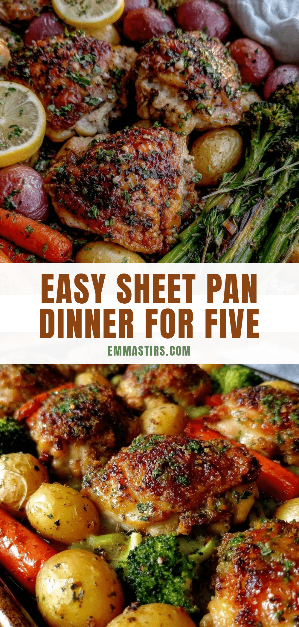 easy sheet pan dinner for a family of 5 recipe