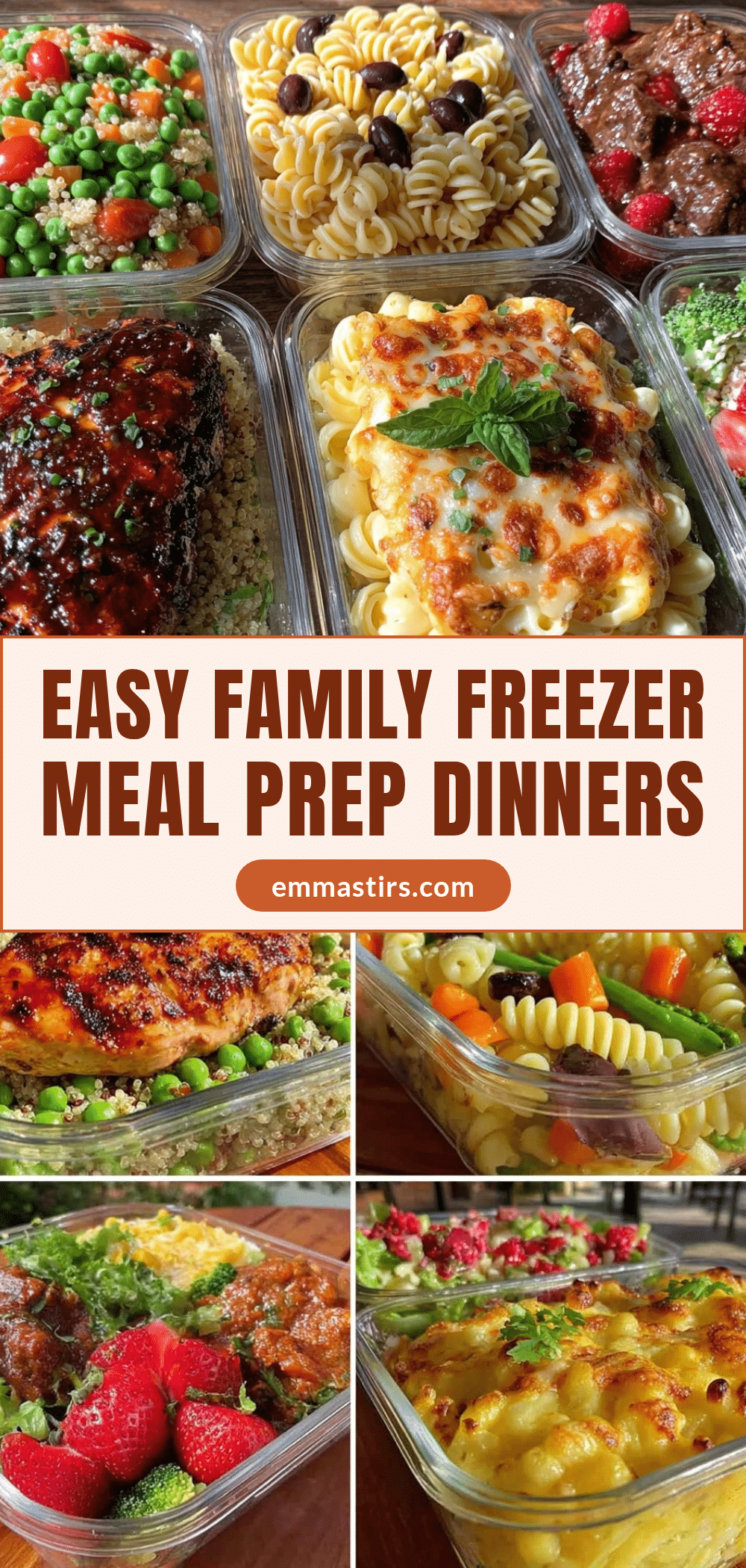 family freezer meal prep recipe