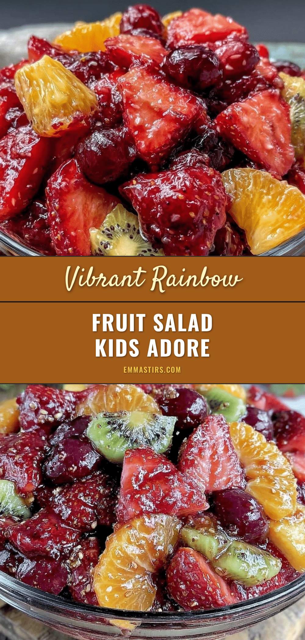 fresh rainbow fruit salad recipe