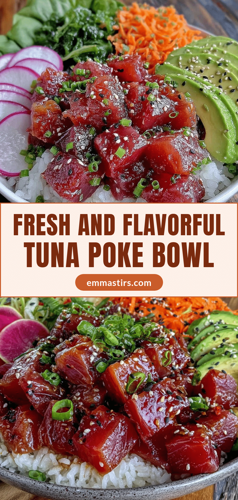 fresh tuna poke bowl recipe