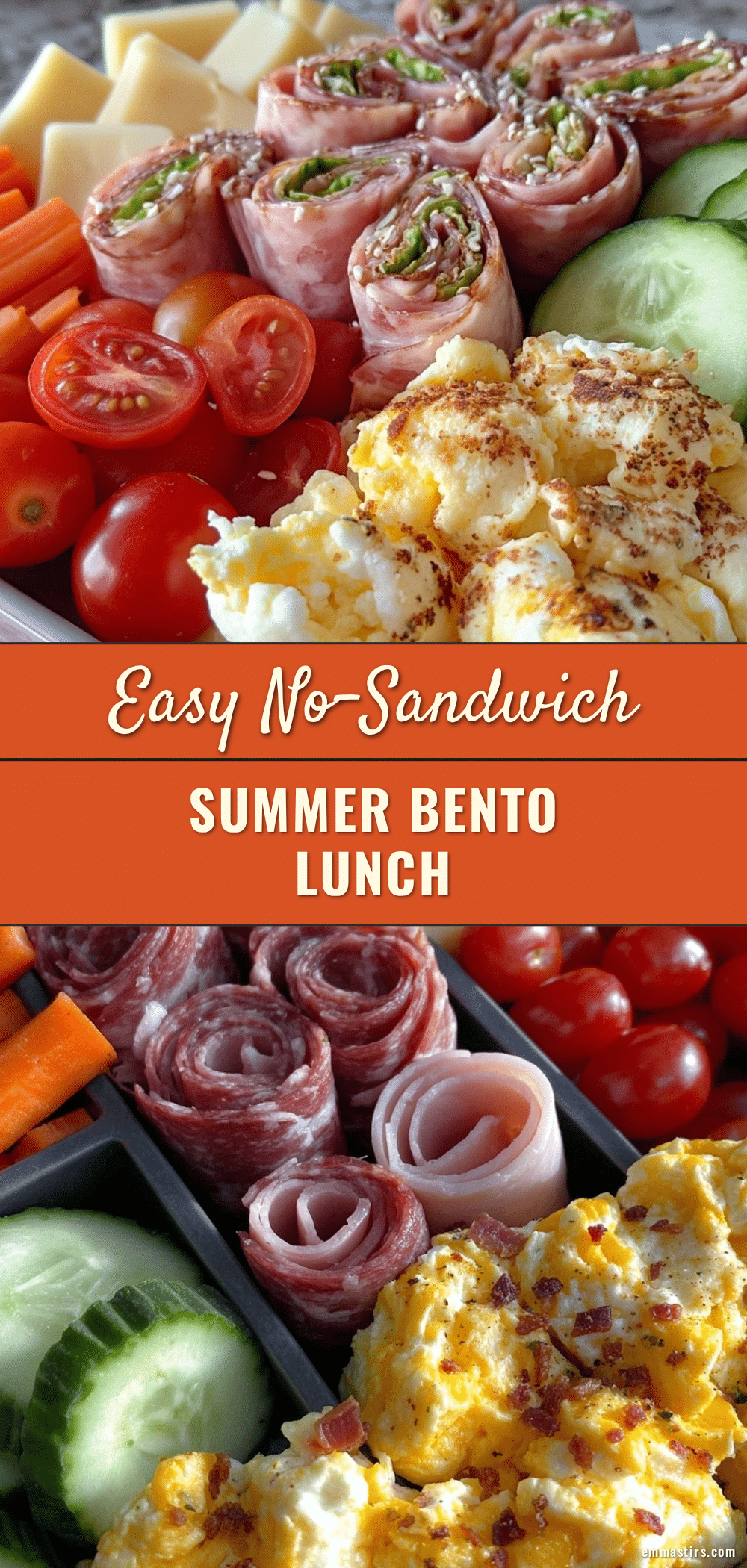 healthy no-sandwich summer lunch for kids recipe
