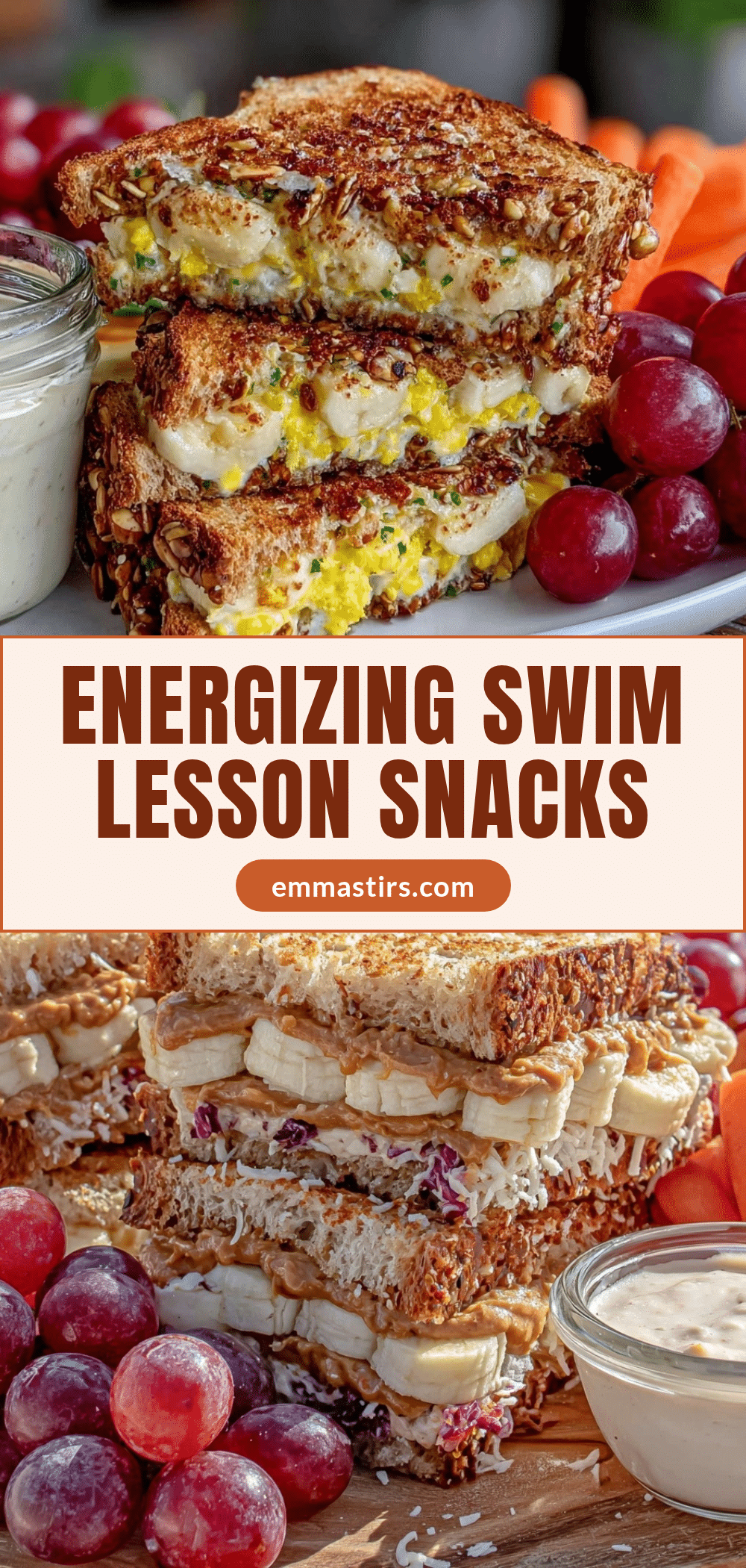 healthy swim lesson snack recipe