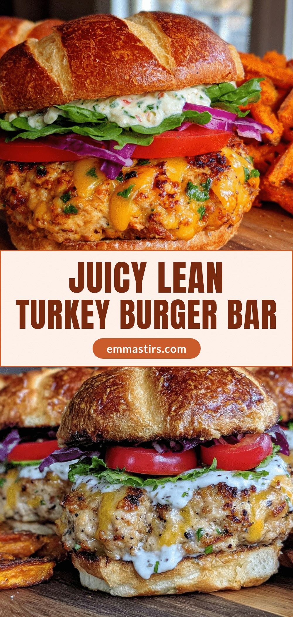 healthy turkey burger bar recipe