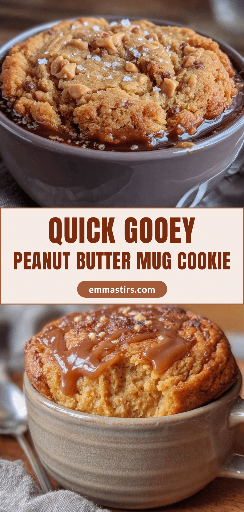 peanut butter mug cookie recipe