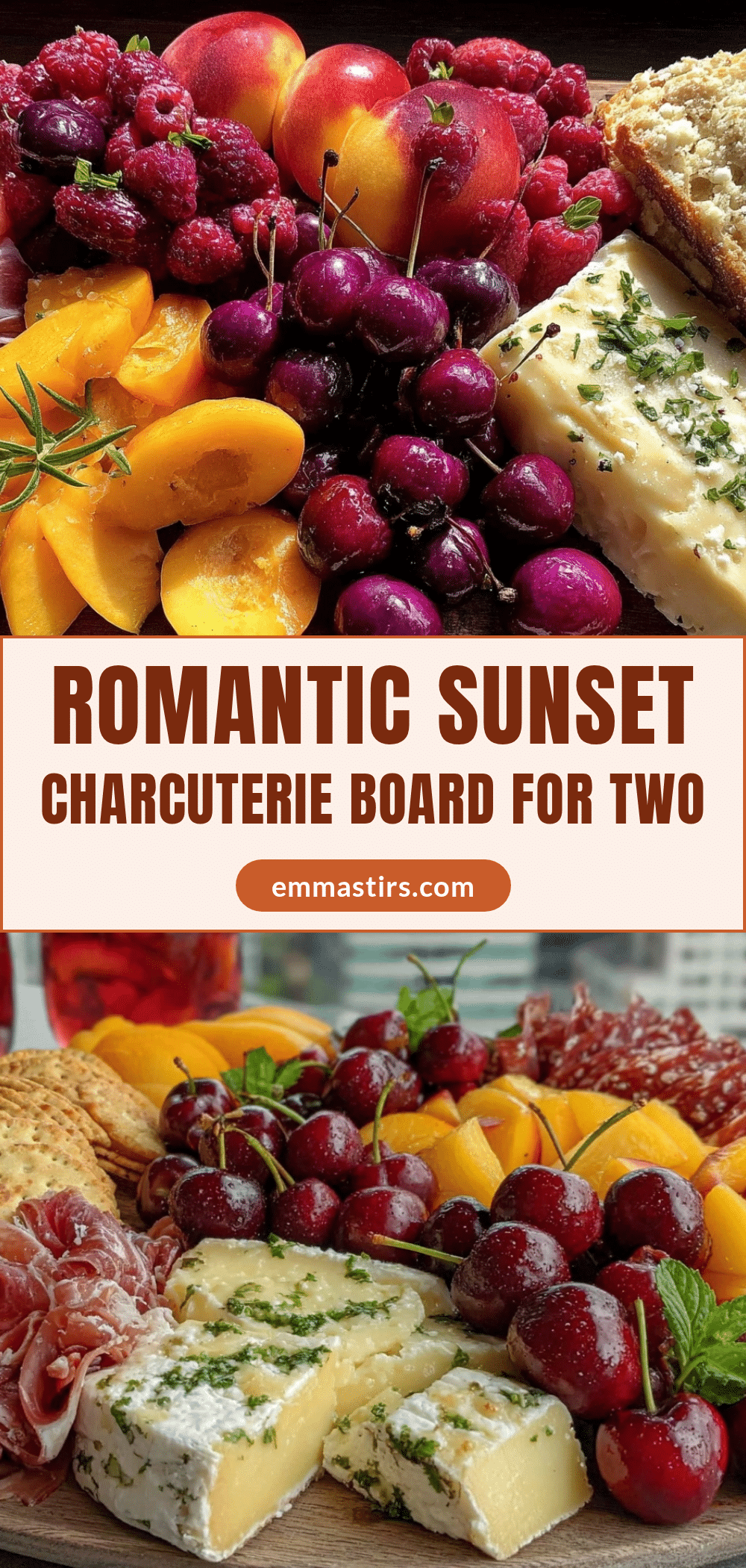 perfect couples sunset charcuterie board recipe