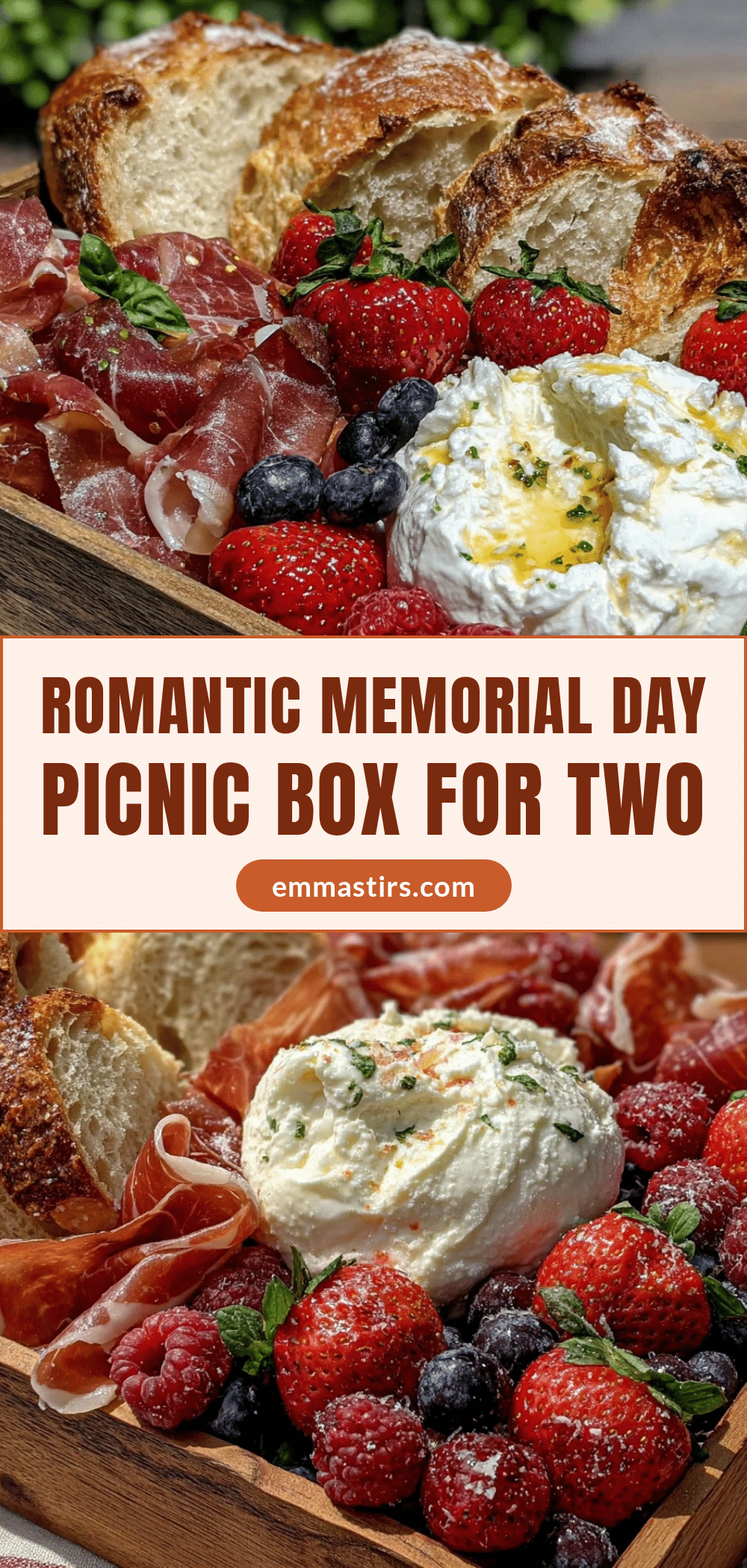 romantic memorial day picnic box for two recipe