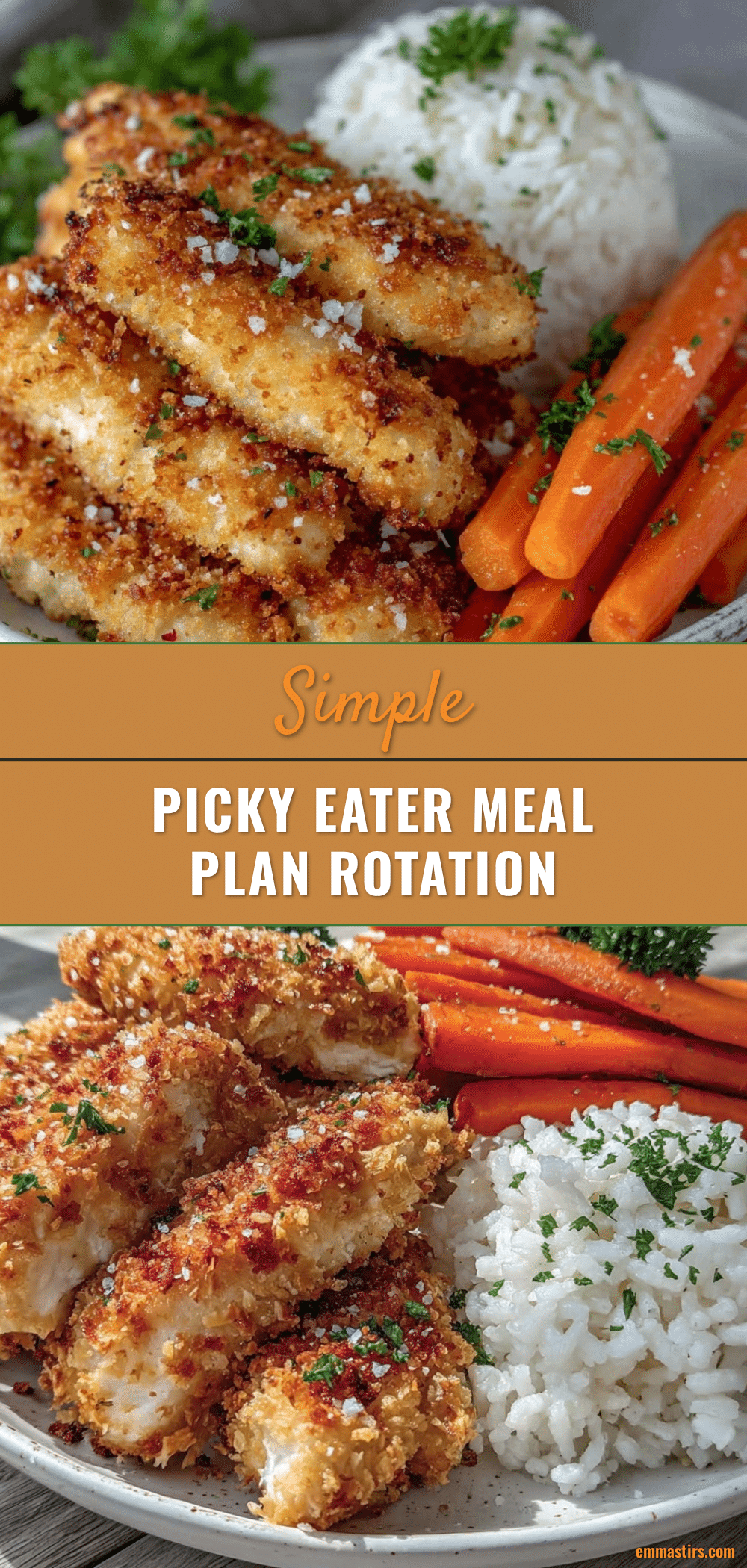 simple picky eater meal plan recipe