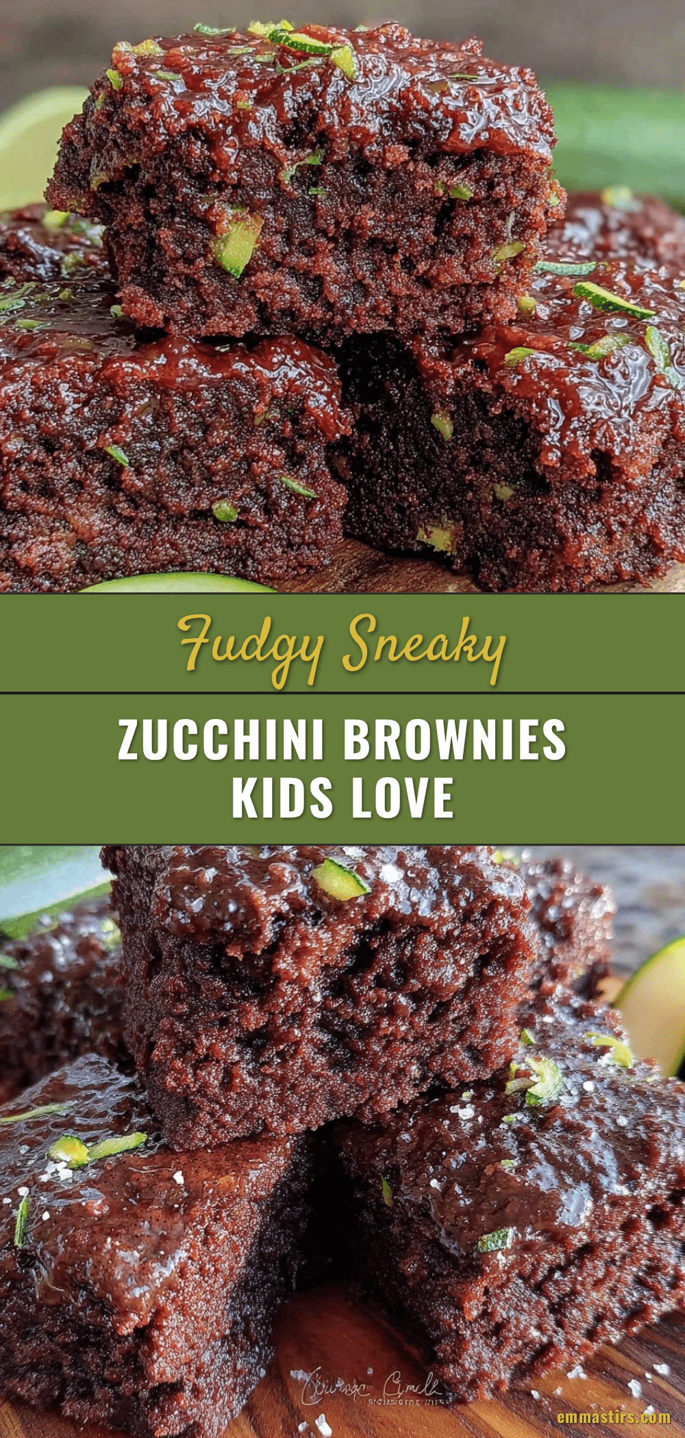 sneaky zucchini brownies recipe