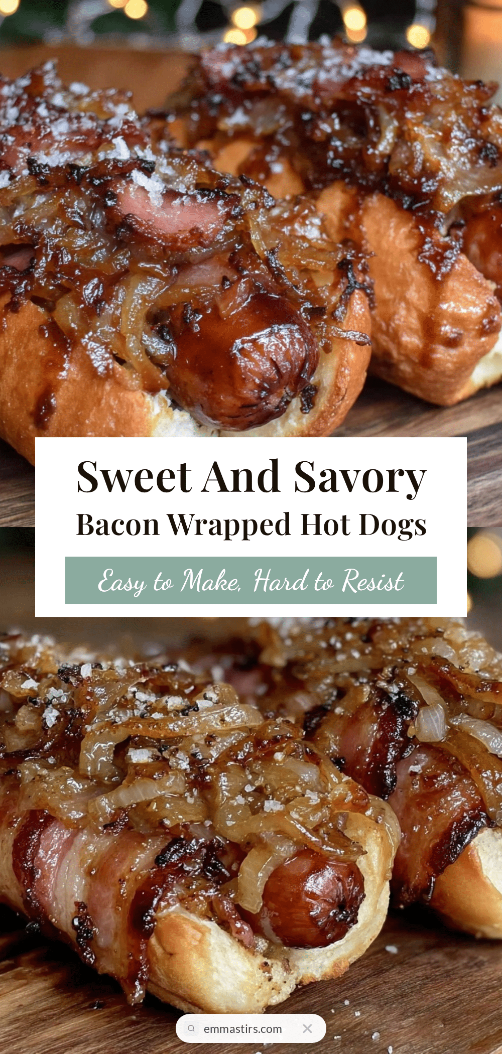 brown sugar bacon wrapped hot dogs recipe