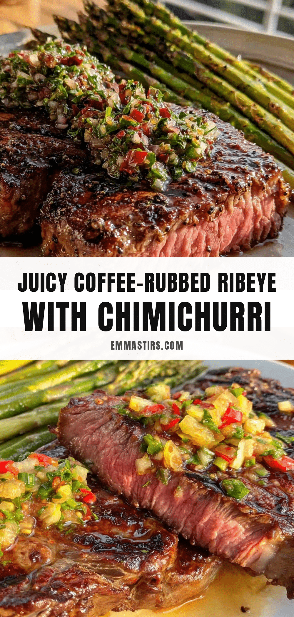 coffee-rubbed ribeye steak recipe