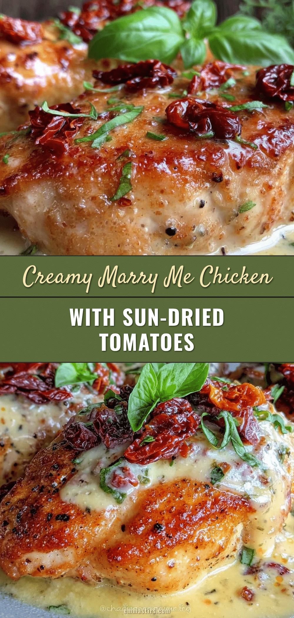 creamy marry me chicken recipe