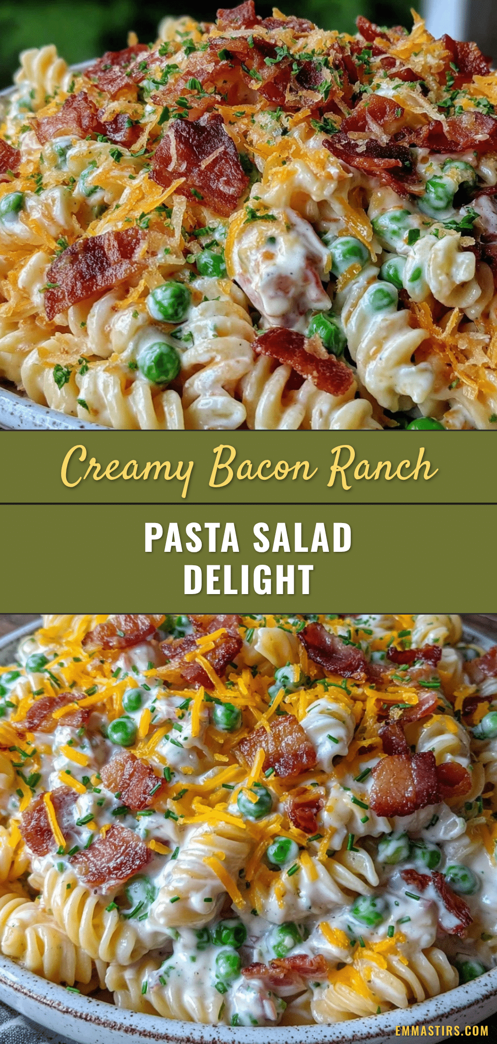 creamy ranch pasta salad recipe