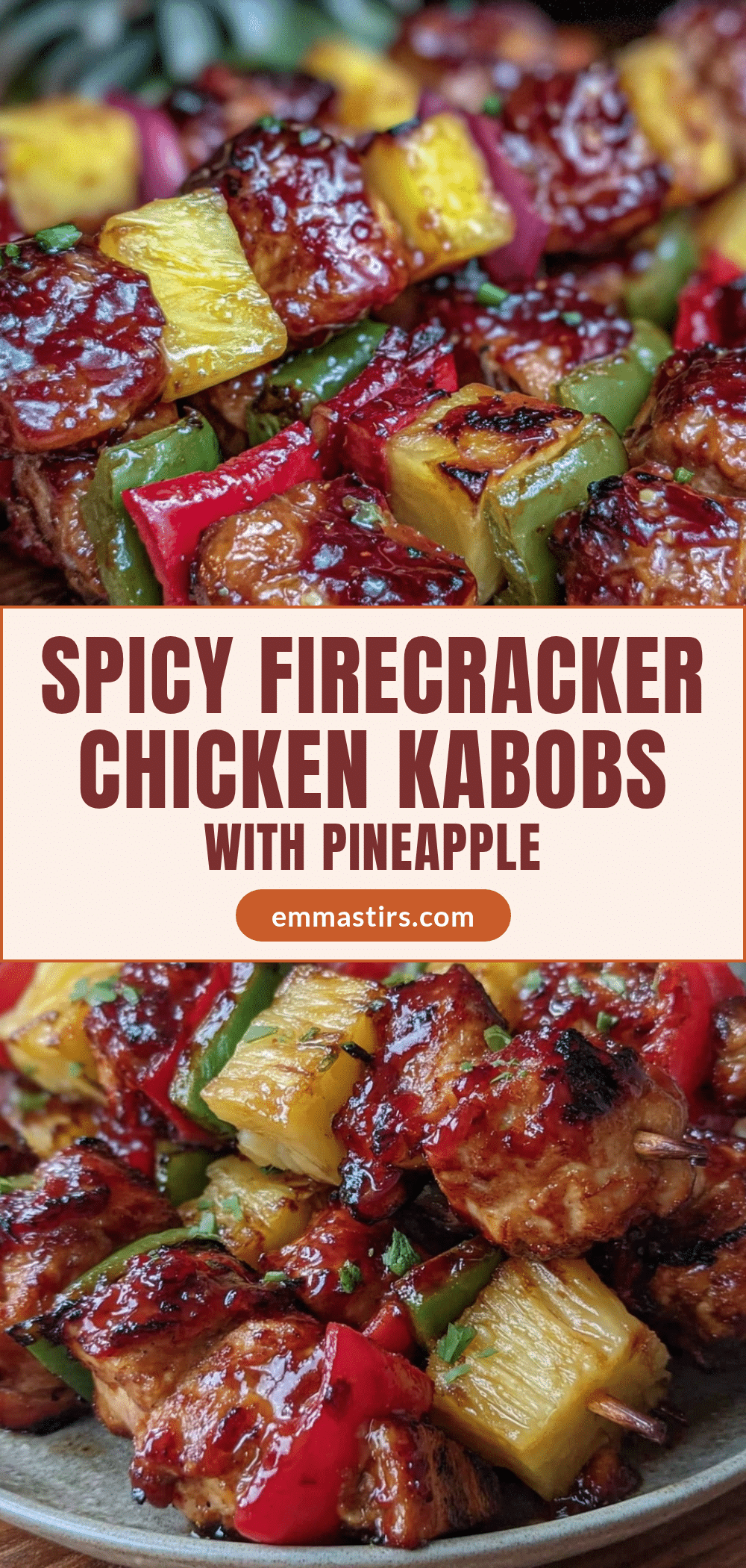 firecracker chicken kabobs recipe