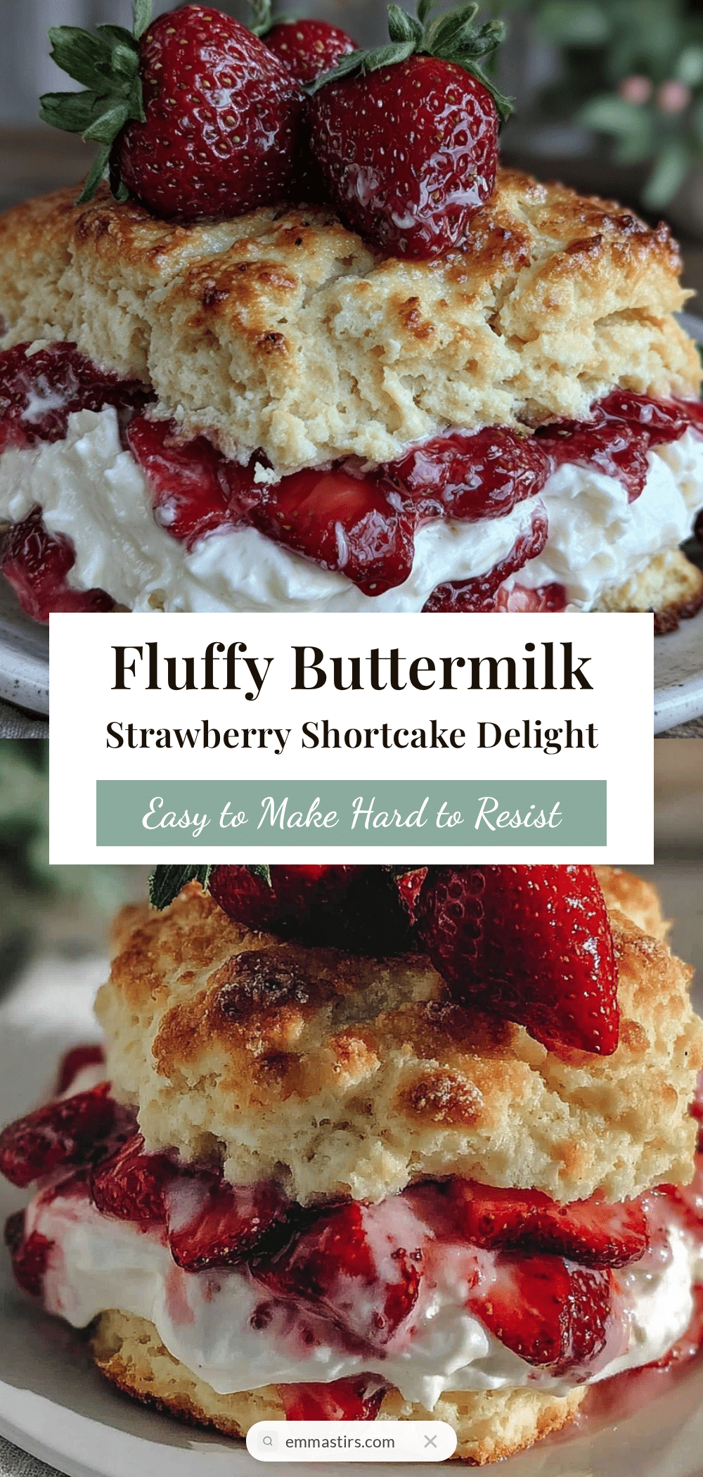fluffy classic strawberry shortcake recipe