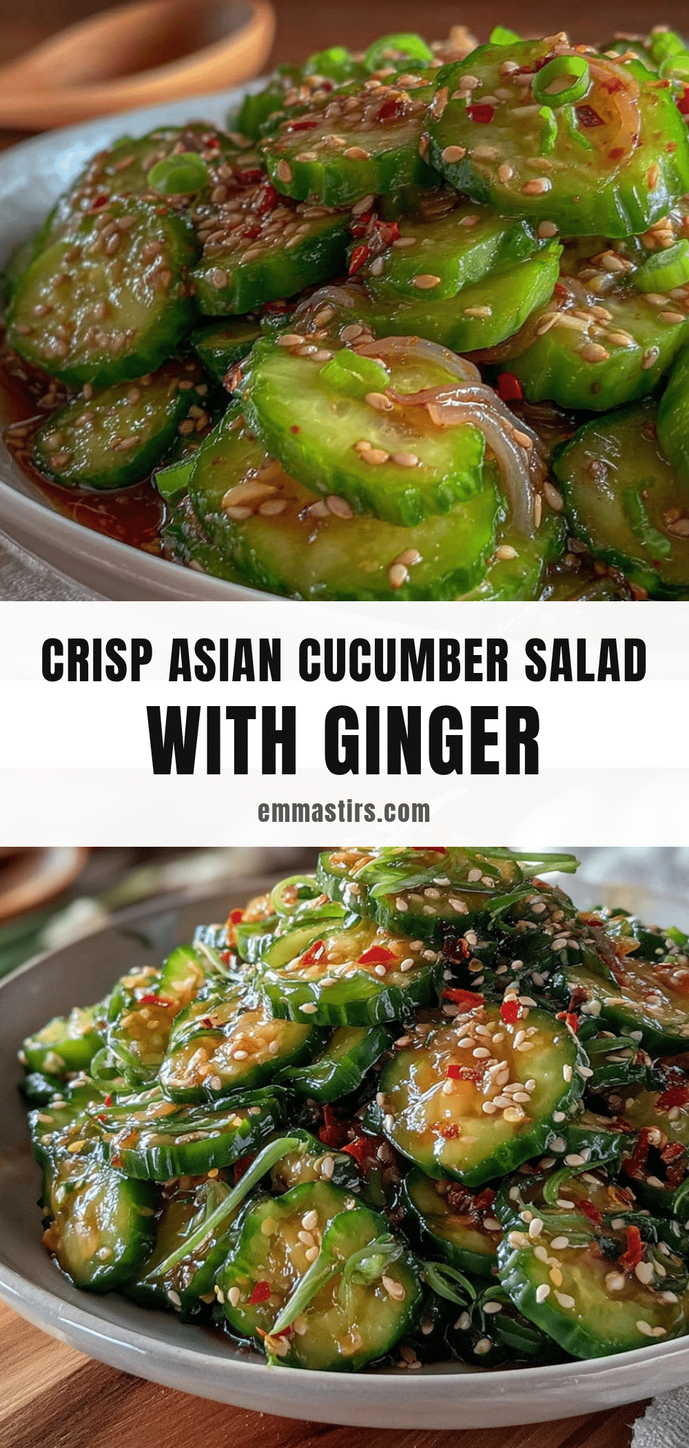 Fresh Asian Cucumber Salad recipe