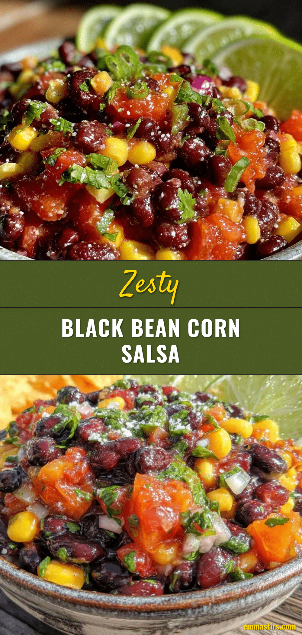 fresh black bean and corn salsa recipe