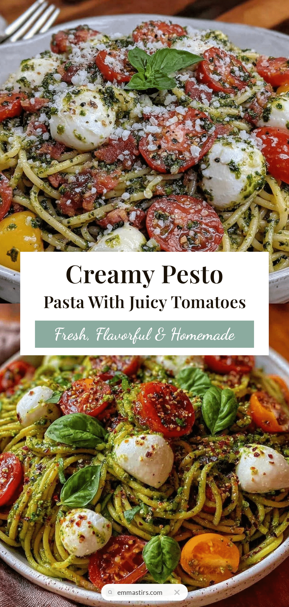 fresh pesto pasta recipe