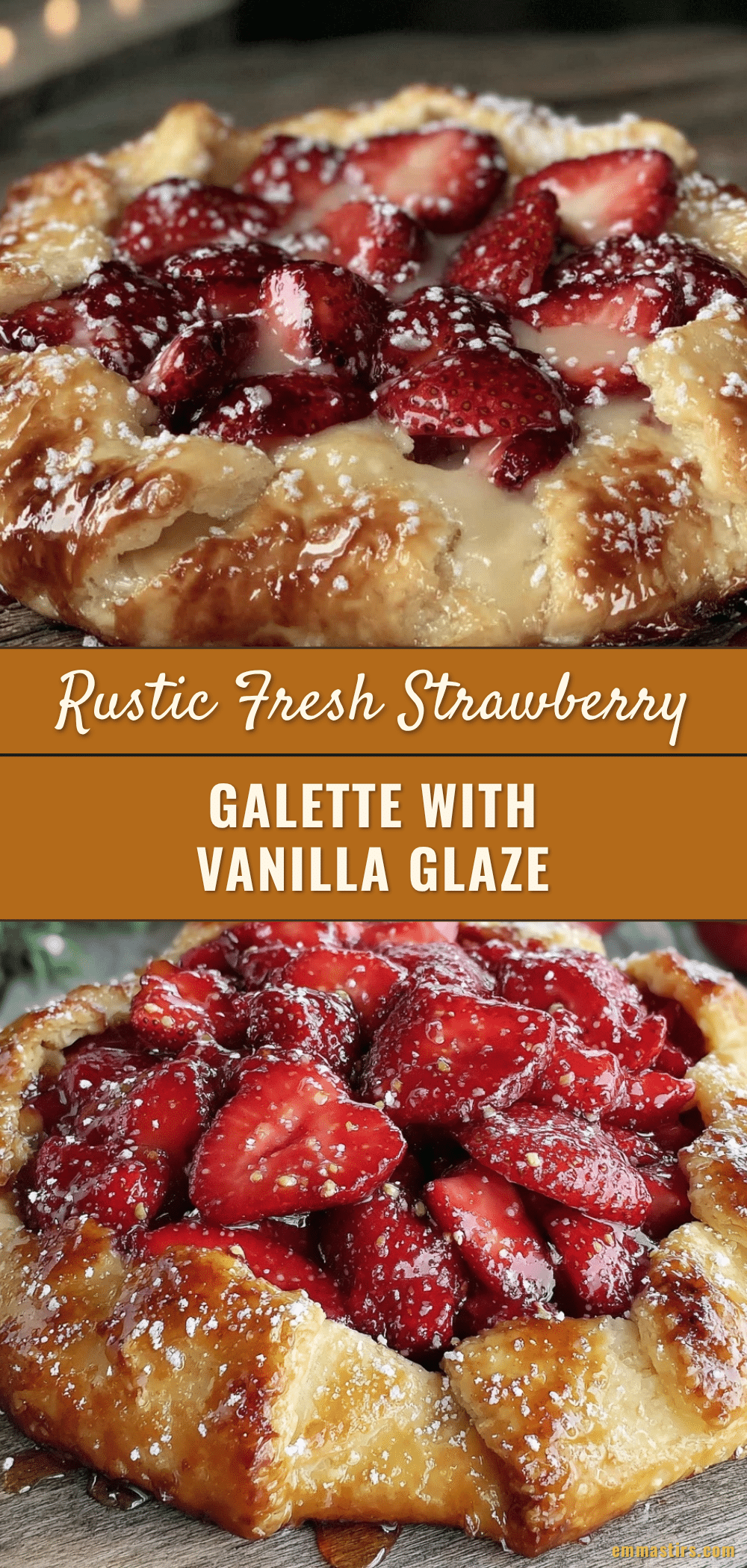 fresh strawberry galette recipe
