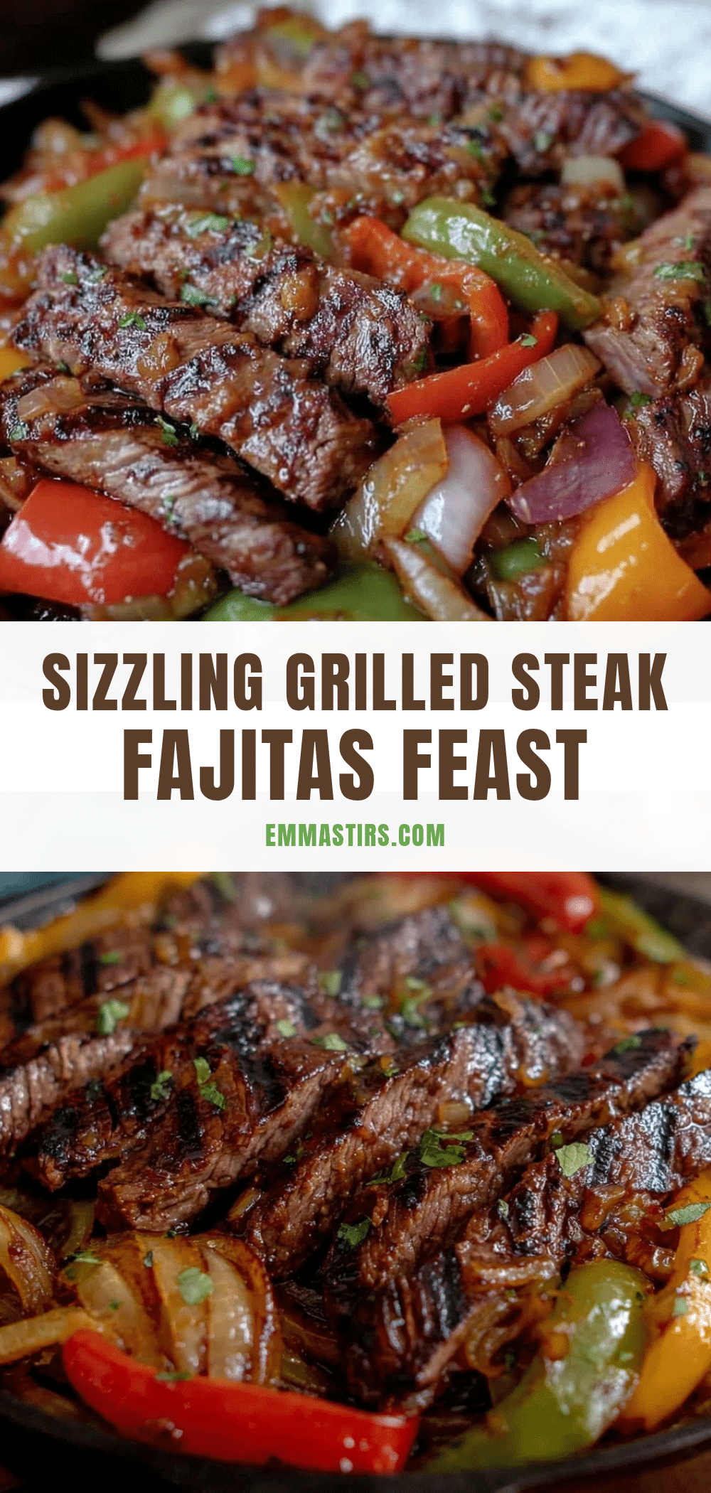 grilled steak fajitas recipe