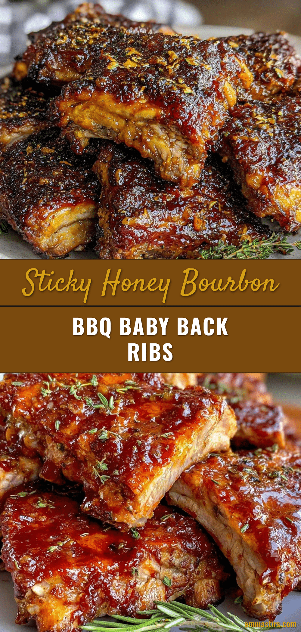 honey bourbon bbq baby back ribs recipe