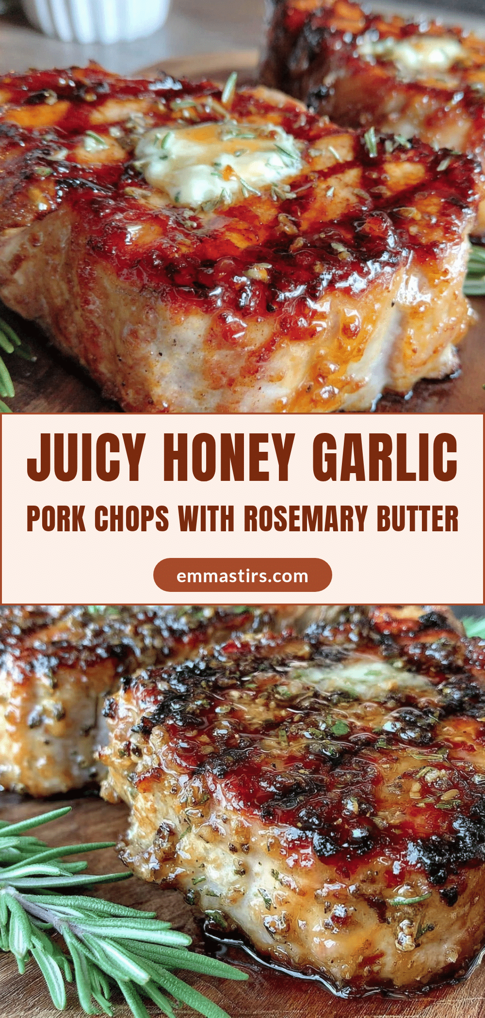 honey garlic grilled pork chops recipe